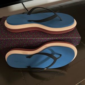 Tory Burch platform flip flops